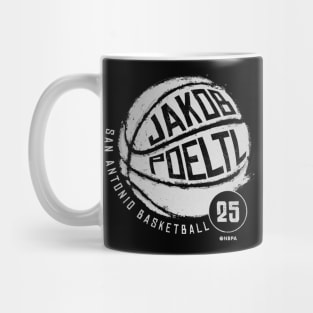 Jakob Poeltl San Antonio Basketball Mug